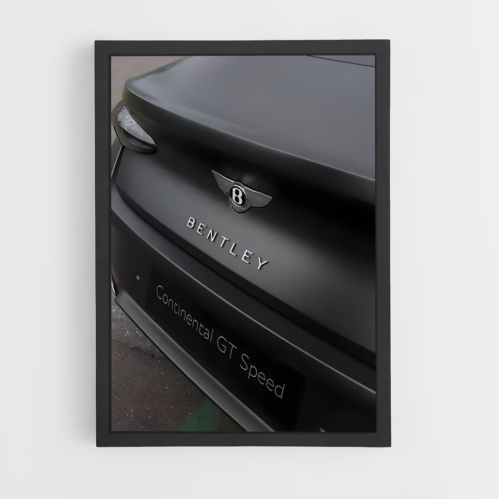 Poster Électrique Élégance – affiche Bentley (vue 2)